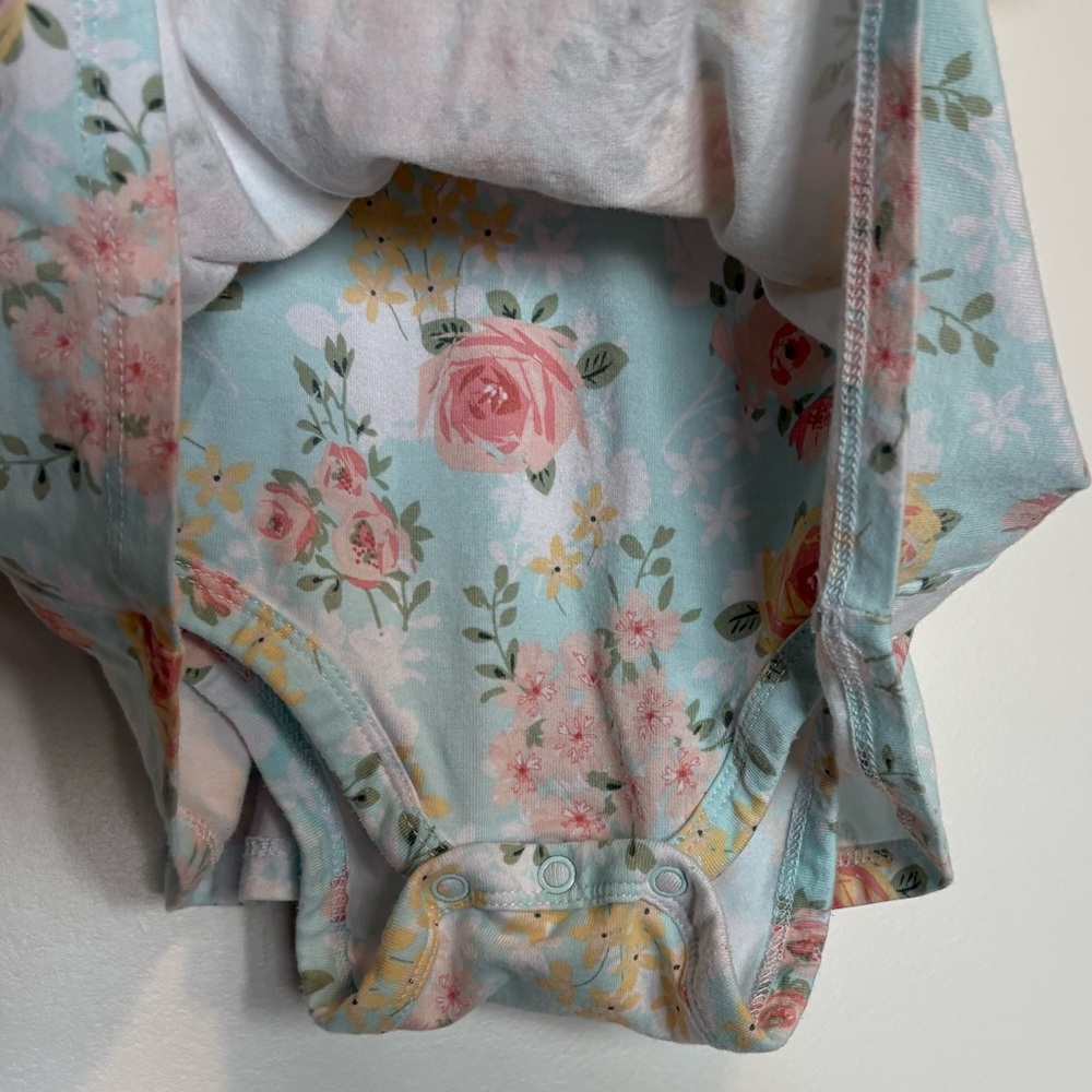 Little Me Bamboo and Organic Cotton Floral Baby Dress - Picture 3 of 6
